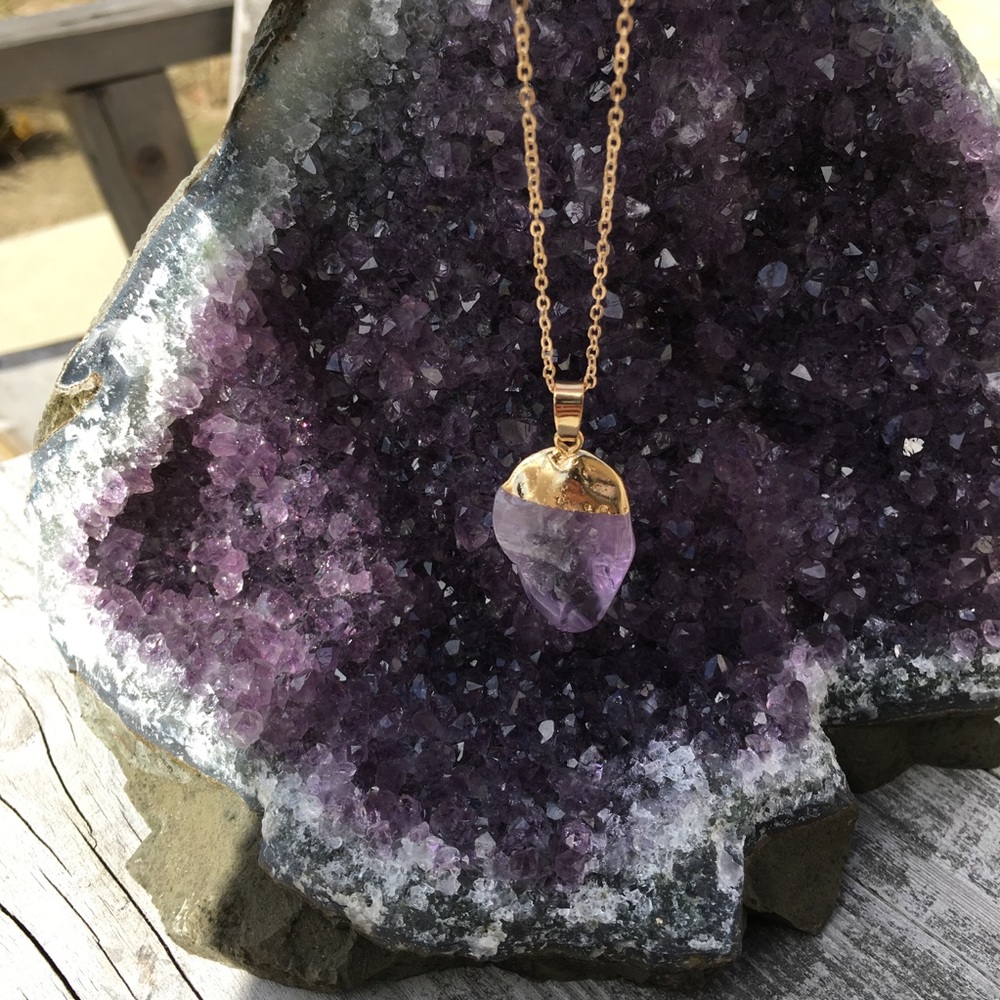 Amethyst Necklace - Picture 4 of 8